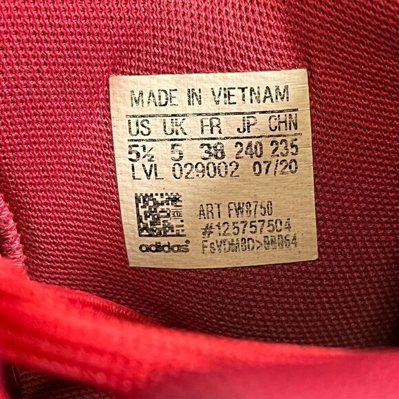 Adidas D.O.N. Issue 2 x Crayola Jazzberry Jam / Pink 2020 boy size 5 - Picture 7 of 7